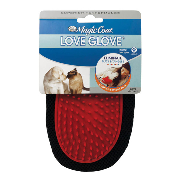 Four Paws Magic Coat® Love Glove Grooming Mitt 犬用美容手套